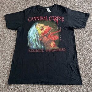 Tultex Black Graphic Tee